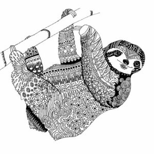 illustration dessin jeunesse coloriage