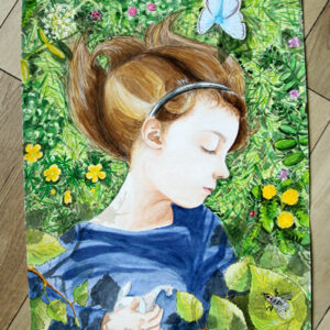 illustration dessin jeunesse aquarelle