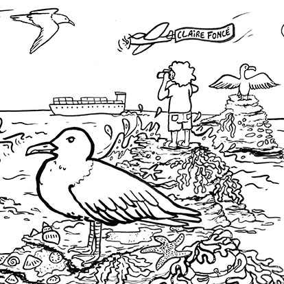 illustration dessin jeunesse coloriage
