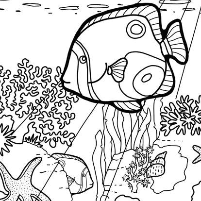 illustration dessin jeunesse coloriage