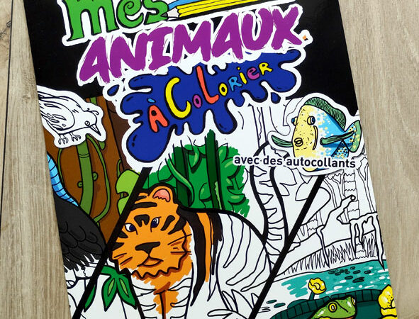 Pochette de coloriages : Mes animaux à colorier