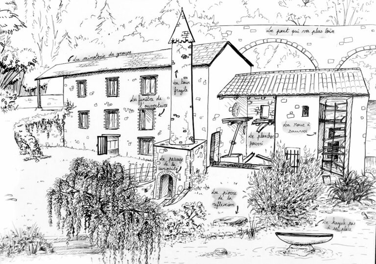 tableau dessin illustration