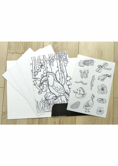 Pochette de coloriages : Mes animaux à colorier – Image 2