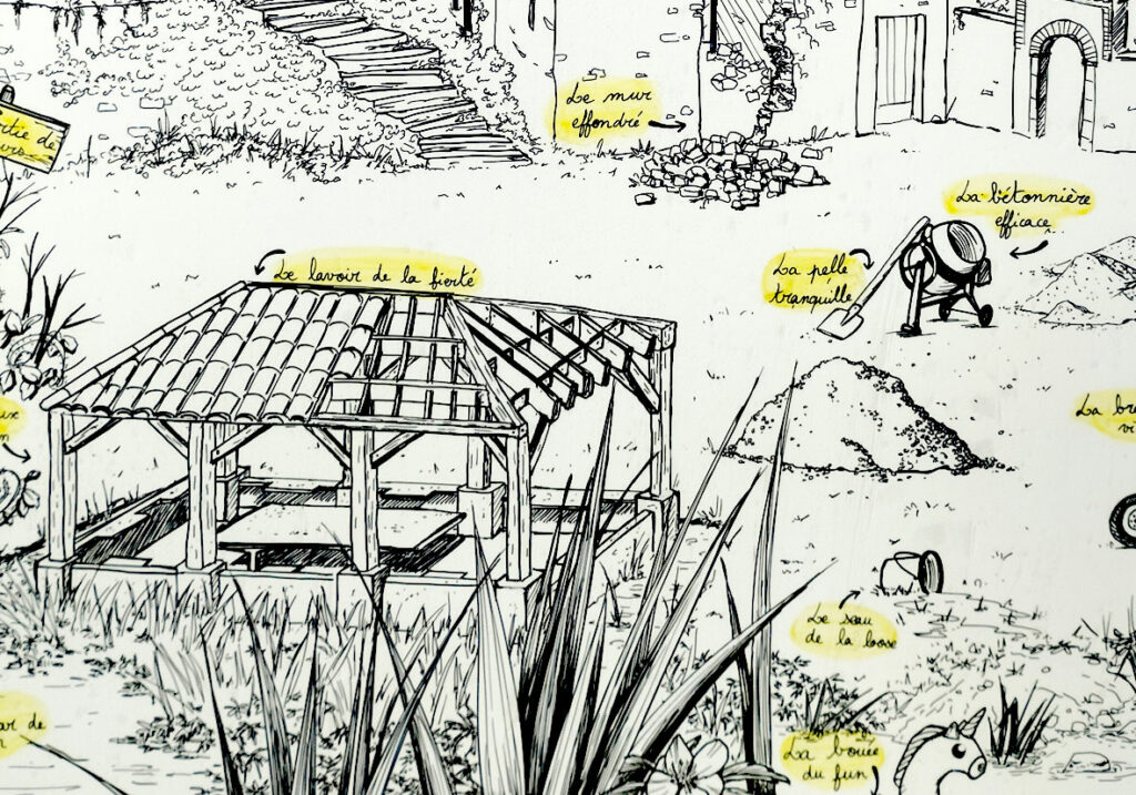 illustration chantier solidaire