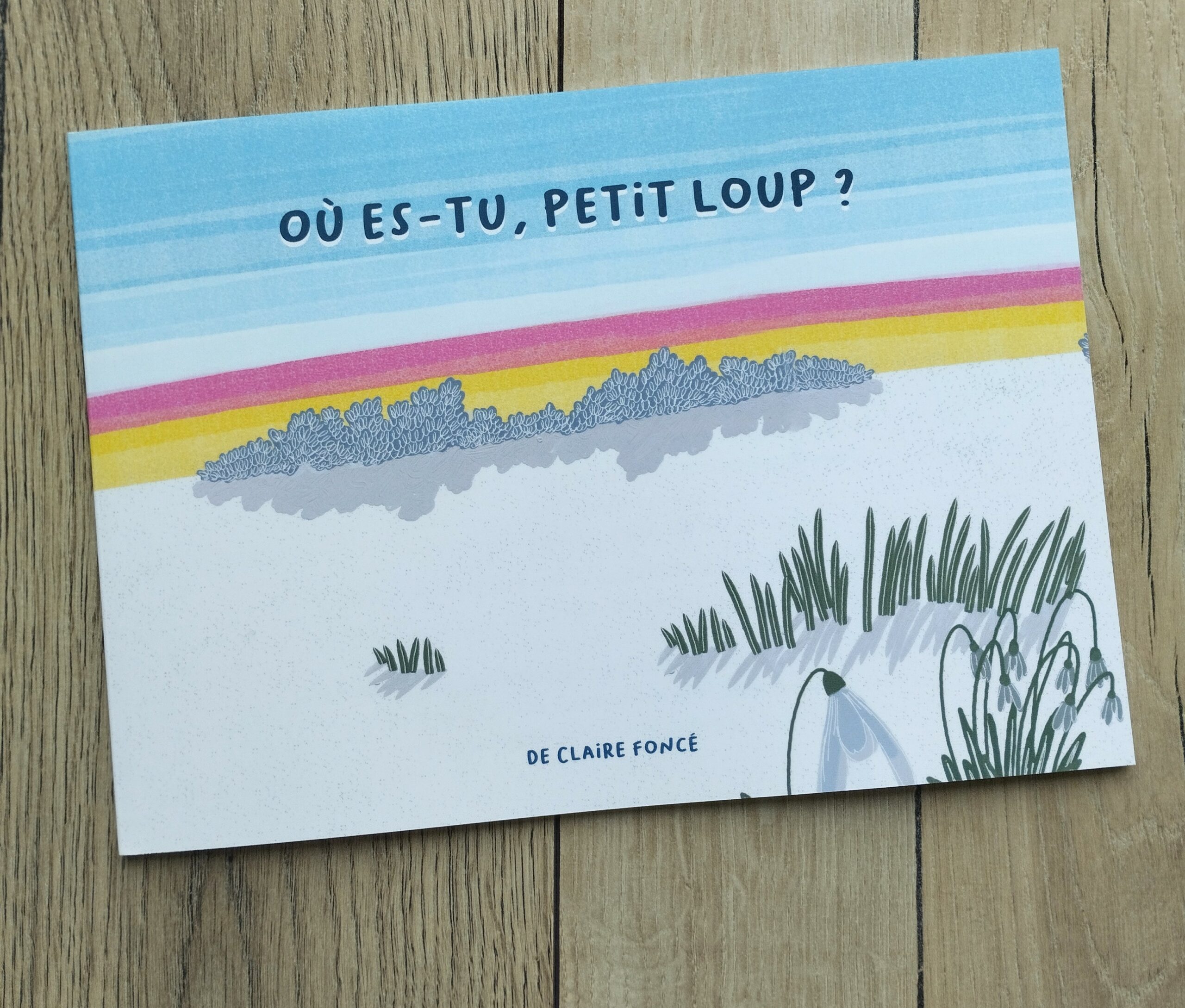 ou es tu petit loup livre enfance