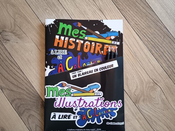 POCHETTE CADEAU : Mes histoires à colorier