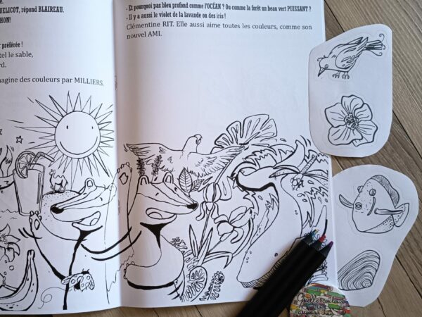 POCHETTE CADEAU : Mes histoires à colorier