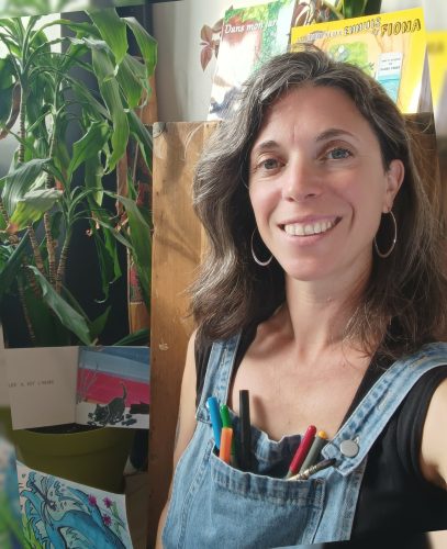 claire foncé auteure illustratrice