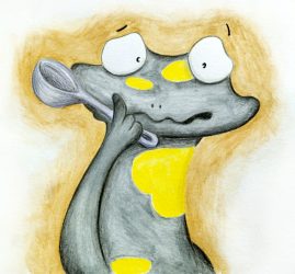 Illustration - Fiona s'ennuie - livre en cours de réalisation