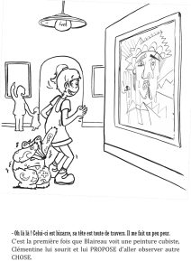 livre coloriage enfant blaireau eu musée