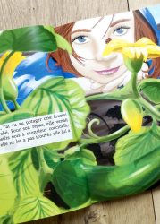 dans mon jardin - Claire Foncé