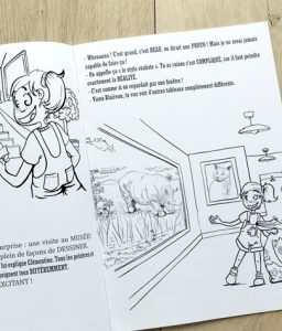 histoire à colorier enfant